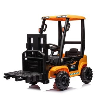 CARRETILLA ELEVADORA TORILLO JCB AMARILLO, ELÉCTRICO A BATERÍA 12V, RC 2,4 GHz, 1-5 AÑOS - INDA367-RA-BDM0959.ZOL